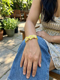 Bloom Beaded Flower Bracelet