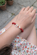 Cherry Blossom Beaded Bracelet