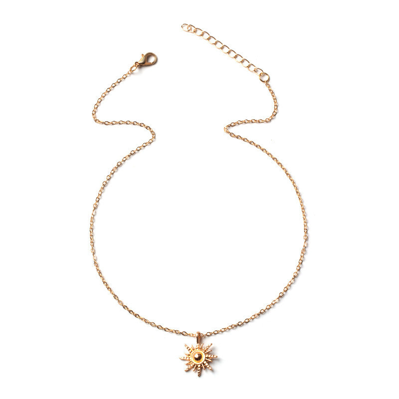 Soleil Gold Sun Pendant