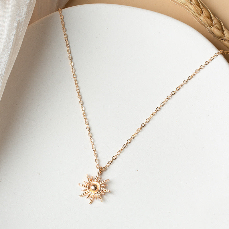 Soleil Gold Sun Pendant