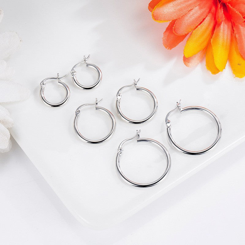 Classic Gold Hoop Earrings