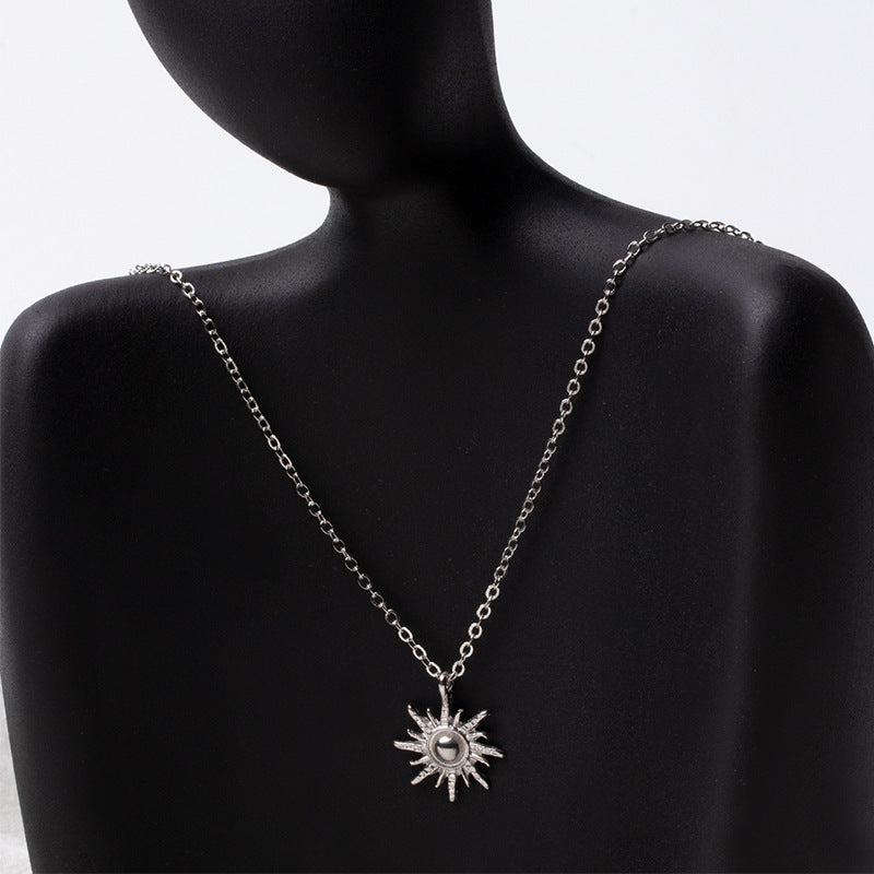 Soleil Gold Sun Pendant