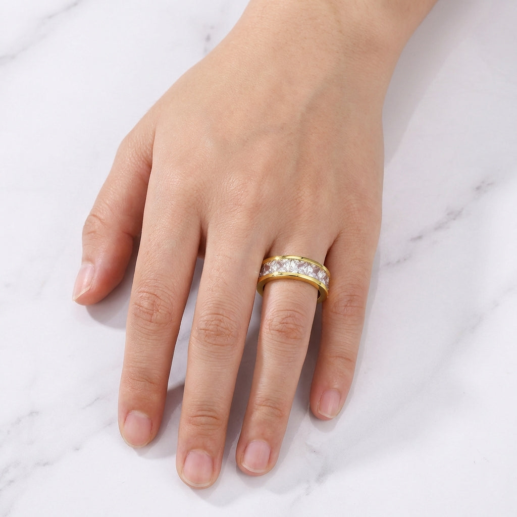 ring hand top down